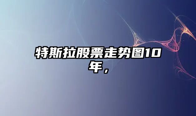 特斯拉股票走勢圖10年，