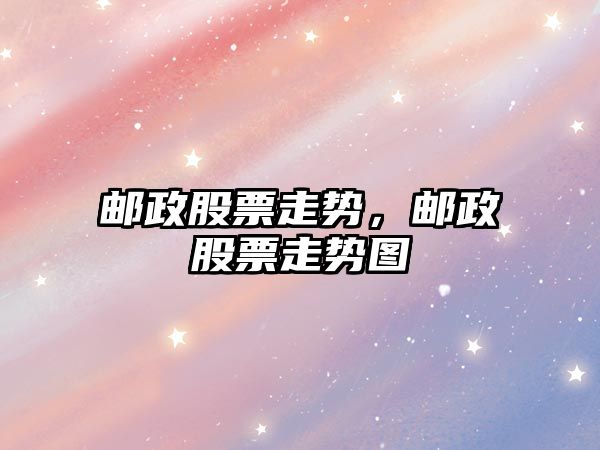 郵政股票走勢，郵政股票走勢圖