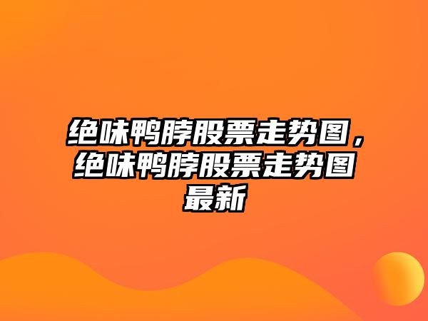 絕味鴨脖股票走勢圖，絕味鴨脖股票走勢圖最新