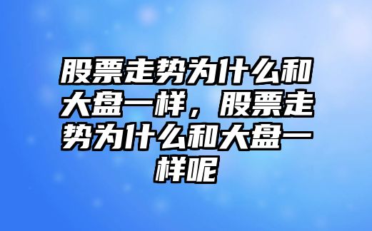 股票走勢為什么和大盤(pán)一樣，股票走勢為什么和大盤(pán)一樣呢