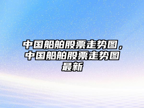 中國船舶股票走勢圖，中國船舶股票走勢圖最新