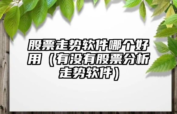 股票走勢軟件哪個(gè)好用（有沒(méi)有股票分析走勢軟件）