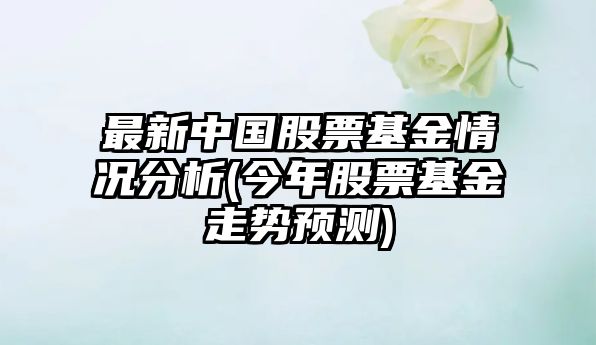 最新中國股票基金情況分析(今年股票基金走勢預測)