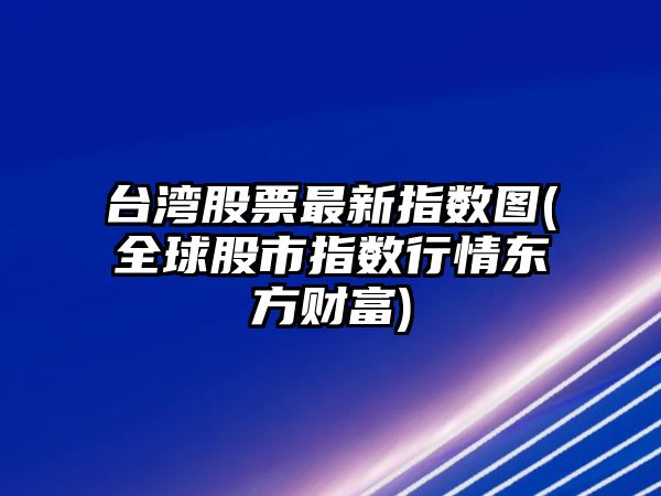 臺灣股票最新指數圖(全球股市指數行情東方財富)