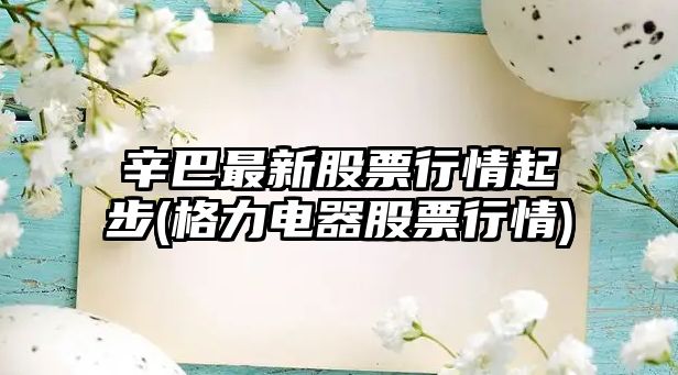 辛巴最新股票行情起步(格力電器股票行情)