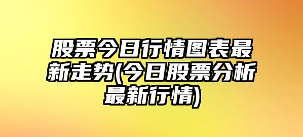 股票今日行情圖表最新走勢(今日股票分析最新行情)