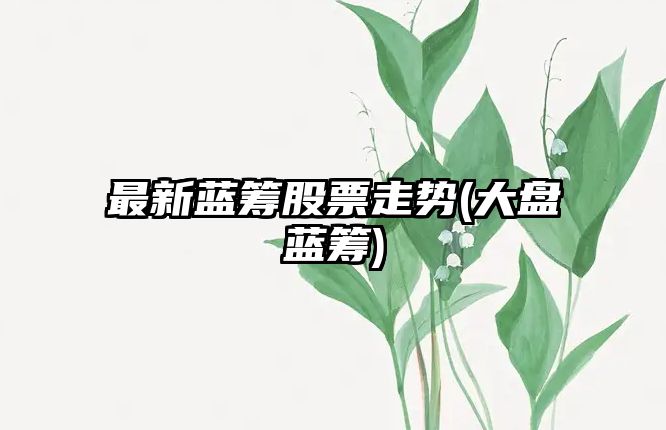 最新藍籌股票走勢(大盤(pán)藍籌)