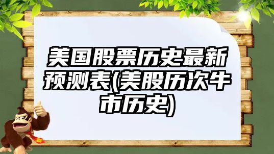 美國股票歷史最新預測表(美股歷次牛市歷史)