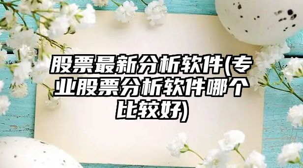 股票最新分析軟件(專(zhuān)業(yè)股票分析軟件哪個(gè)比較好)