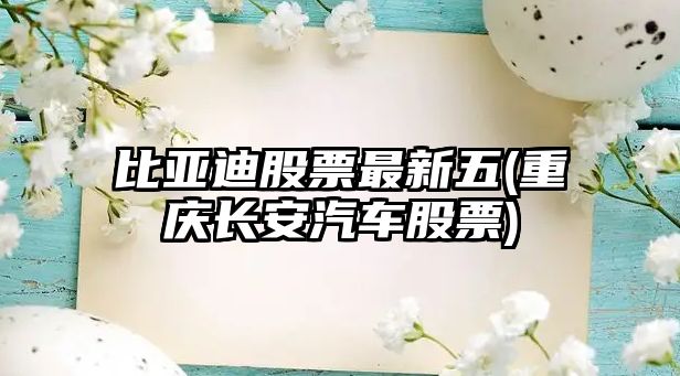 比亞迪股票最新五(重慶長(cháng)安汽車(chē)股票)