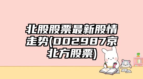 北股股票最新股情走勢(002987京北方股票)