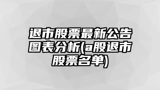 退市股票最新公告圖表分析(a股退市股票名單)