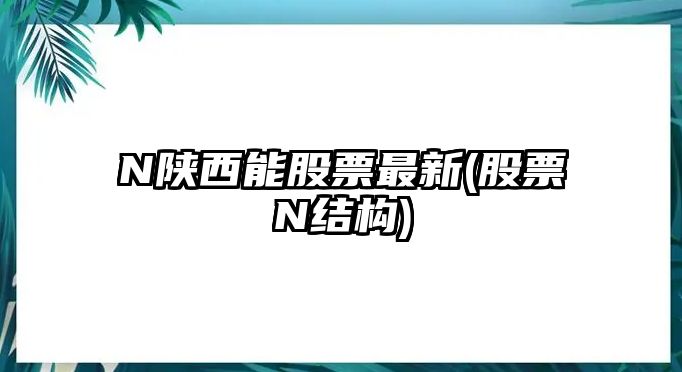 N陜西能股票最新(股票N結構)