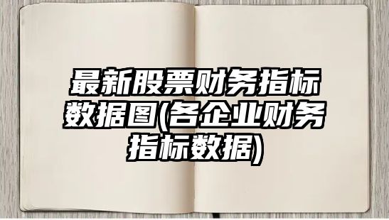 最新股票財務(wù)指標數據圖(各企業(yè)財務(wù)指標數據)