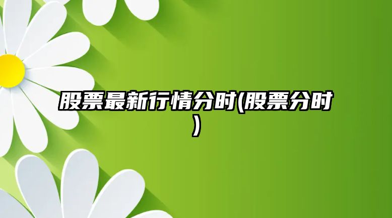 股票最新行情分時(shí)(股票分時(shí))