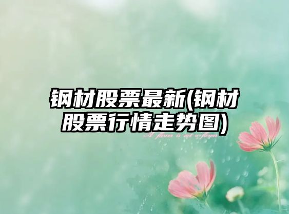 鋼材股票最新(鋼材股票行情走勢圖)