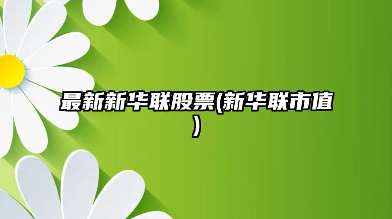 最新新華聯(lián)股票(新華聯(lián)市值)