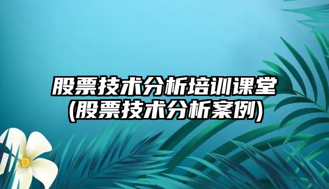 股票技術(shù)分析培訓課堂(股票技術(shù)分析案例)