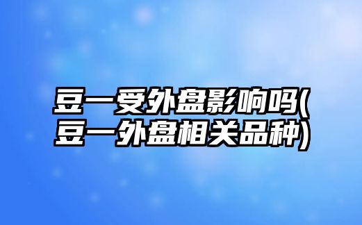 豆一受外盤(pán)影響嗎(豆一外盤(pán)相關(guān)品種)