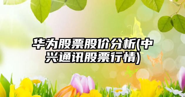 華為股票股價(jià)分析(中興通訊股票行情)