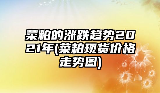 菜粕的漲跌趨勢2021年(菜粕現貨價(jià)格走勢圖)