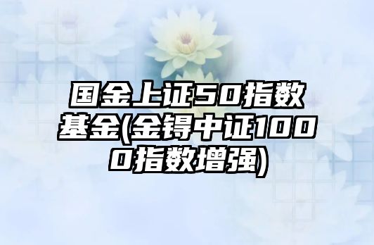 國金上證50指數基金(金锝中證1000指數增強)