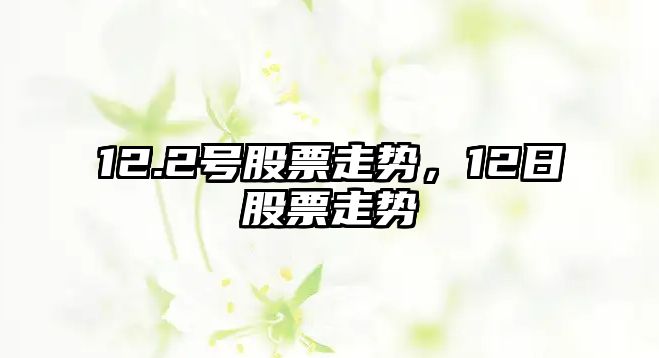 12.2號股票走勢，12日股票走勢